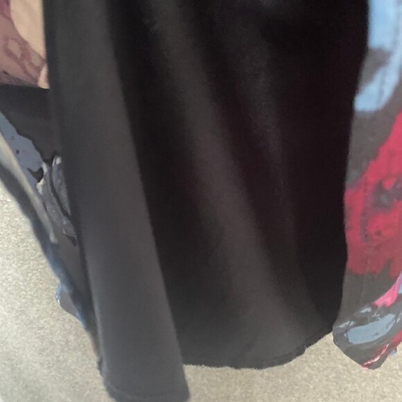 Trixxi V Neck Fit & Flare Floral Pleated Skirt Dress - Picture 10 of 15